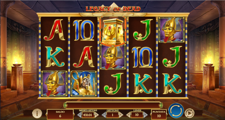Sala slot machine e VLT online di Betmaster Italia